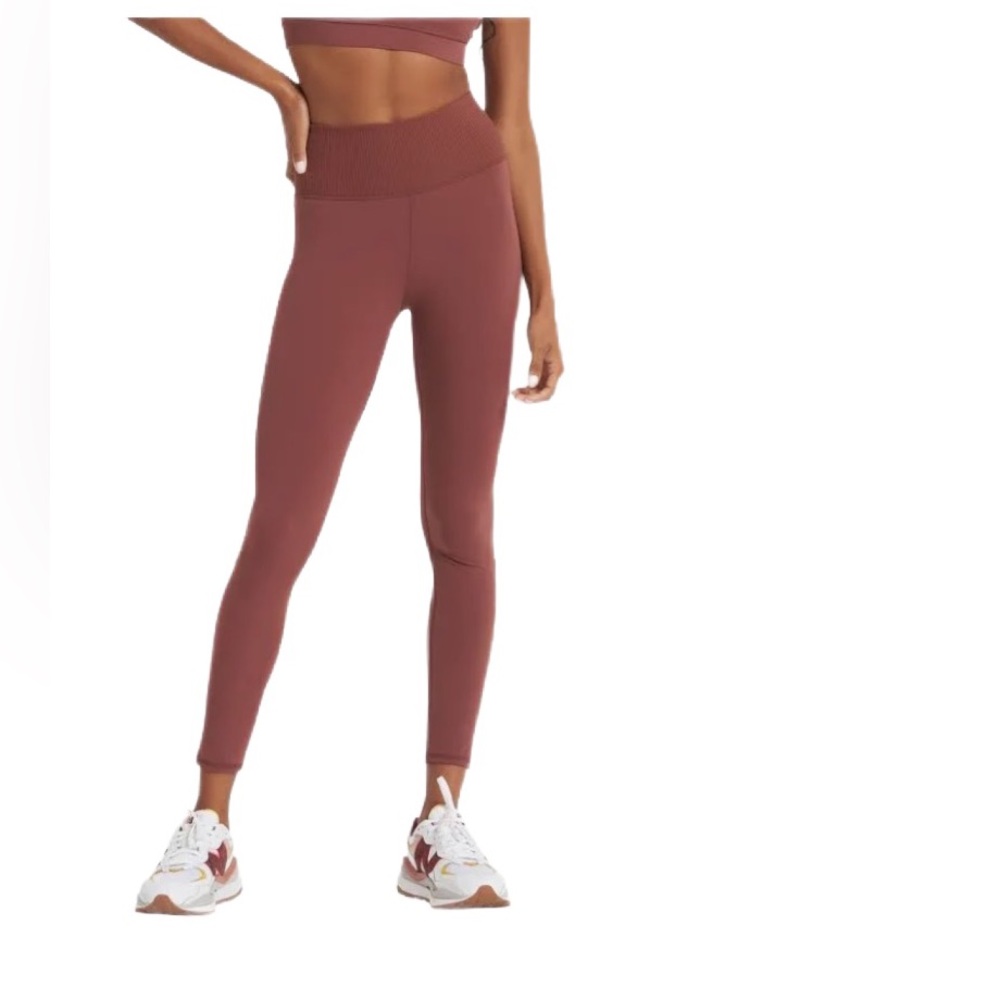 ✨Vuori Women's Ribbed Top High-Rise Leggings Size S